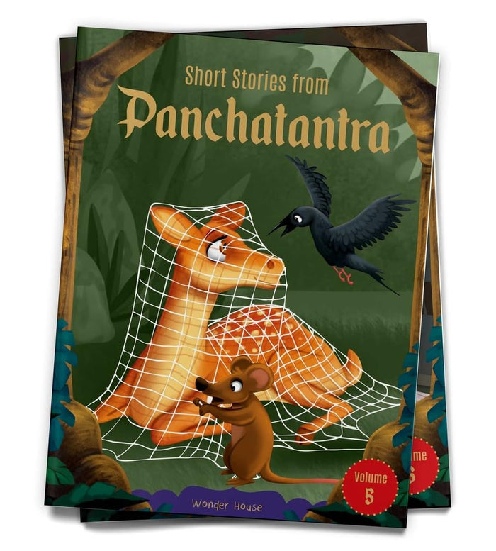 Classic Tales from India 5: Short Stories from Panchatantra by Wonder House Books - Paperback cover