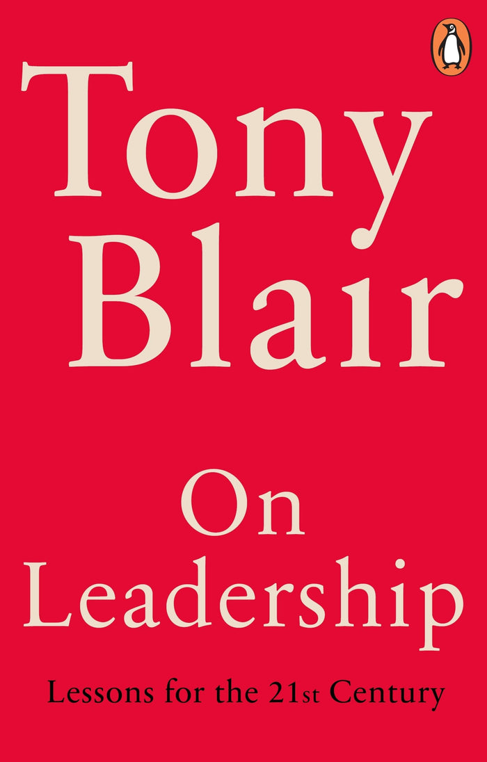 On Leadership by Tony Blair - Paperback cover