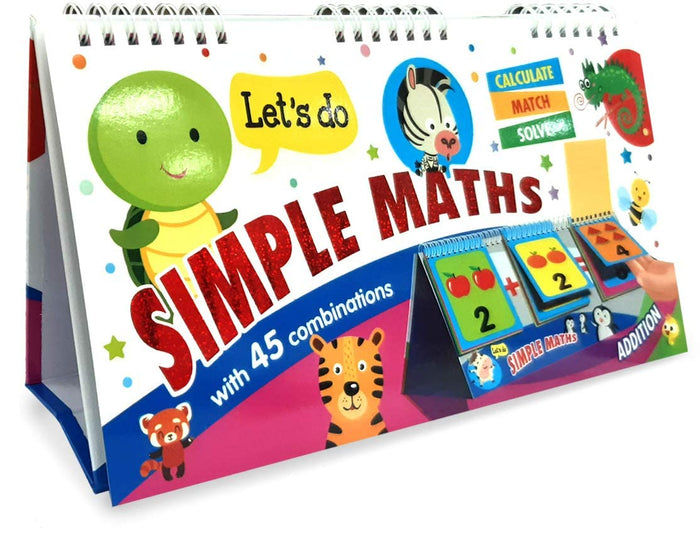 BRIJBASI Hello Friend Simple Math Fun Calender by Brijbasi - Spiral-bound cover