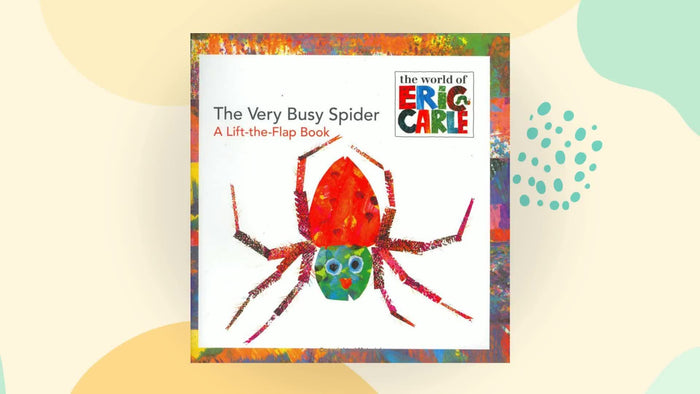 The Very Busy Spider by Eric Carle - Hardcover cover