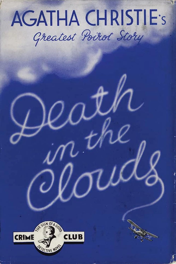 Death in Clouds Poirot Facsimi by Agatha CHRISTIE - Hardcover cover
