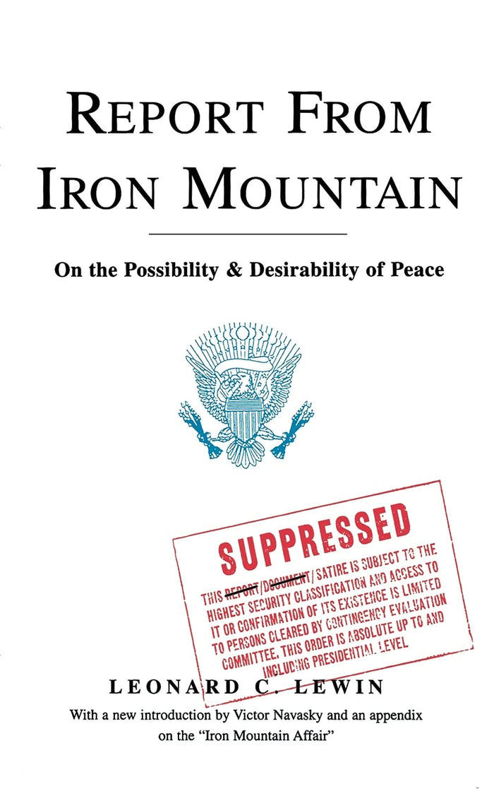 Report From Iron Mountain by Leonard C. Lewin - Paperback cover