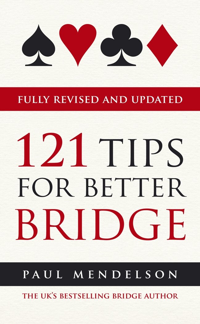 121 Tips for Better Bridge by Paul Mendelson - Paperback cover