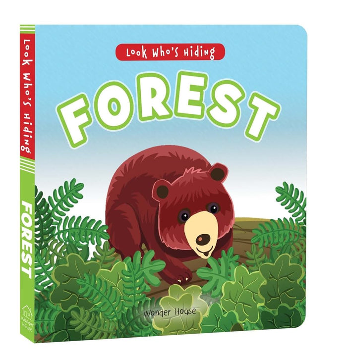 Look Who's Hiding: Forest by Wonder House Books - Board Book cover