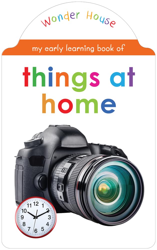 My early learning book of Things At Home : Attractive Shape Board Books For Kids by Wonder House Books - Hardcover cover