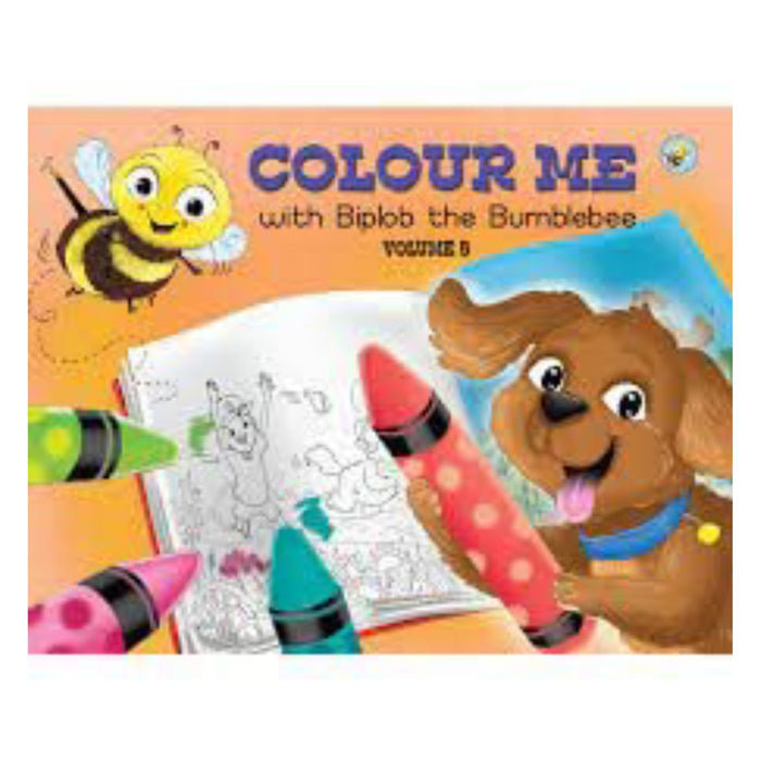Biplob the Bumblebee Colour Me With Biplob Volume 7 by Abhishek Talwar - Book cover