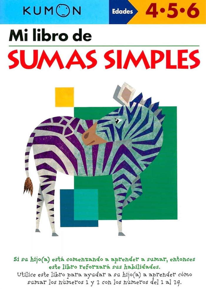 Mi Libro de Sumas Simples (Spanish Edition) by contributor - Paperback cover