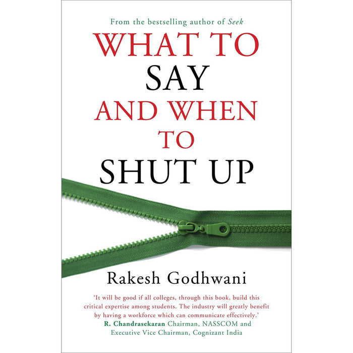 Penguin Random House what to say and when to shut up by Rakesh Godhwani - Paperback cover