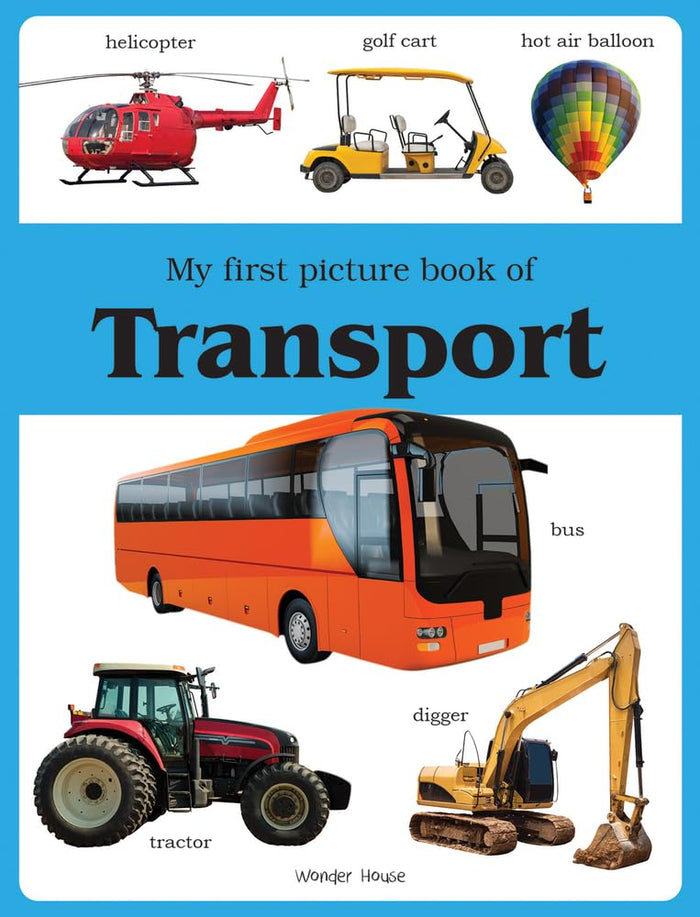 My First Book of Transport by Wonder House Books - Paperback cover