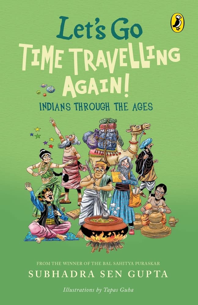 Let's Go Time Travelling Again! by Tapas Guha - Paperback cover