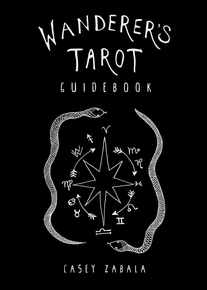 Wanderer's Tarot Guidebook by Casey Zabala - Paperback cover