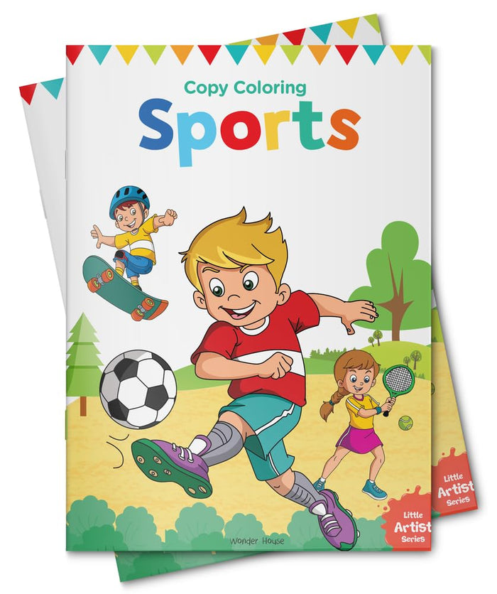 Sports (Little Artist Series) by Wonder House Books - Paperback cover