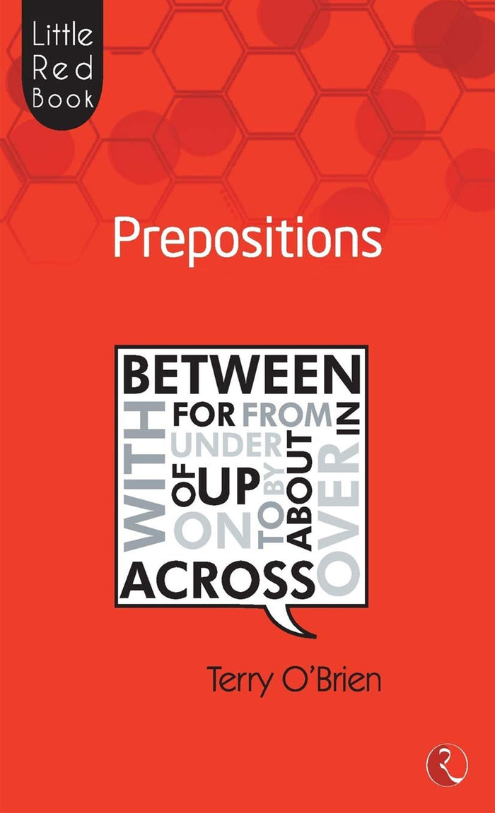 Prepositions by Terry O' Brien - Paperback cover
