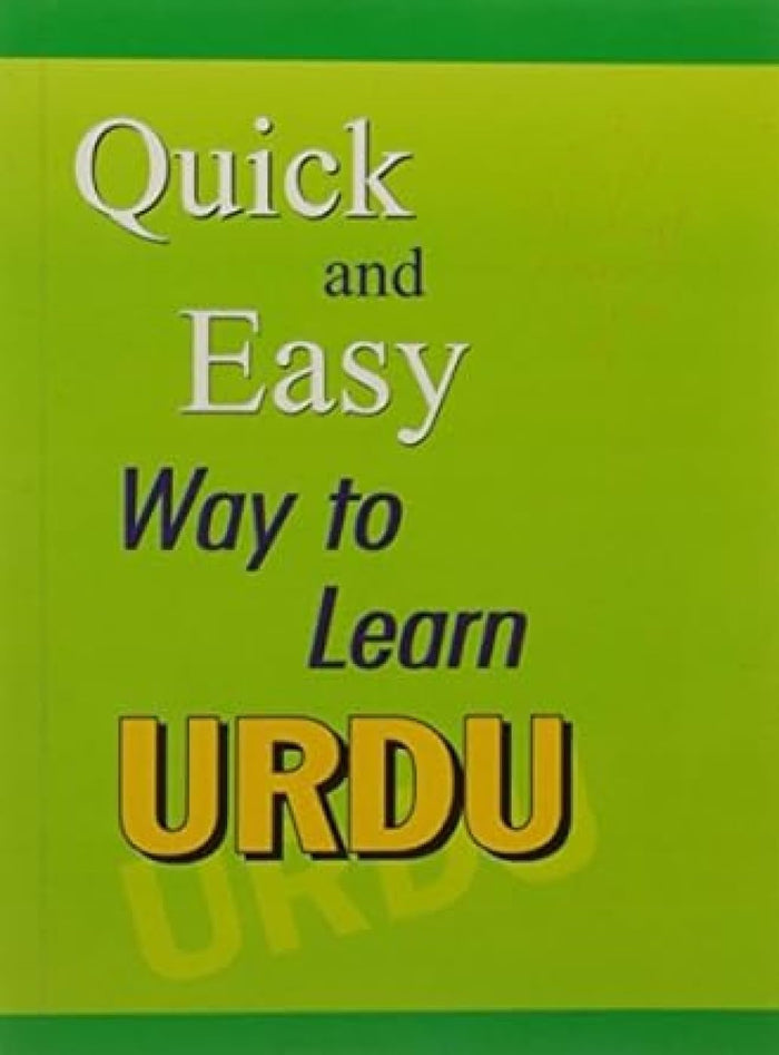 QUALIS BOOKS Quick and Easy Way to Learn Urdu by Nikhat Mokhtar - Paperback cover