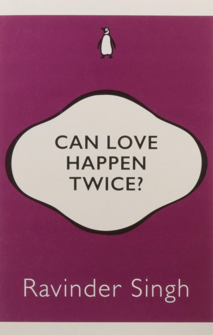Can Love Happen Twice?(Penguin 30 ed) by Ravinder Singh - Paperback cover