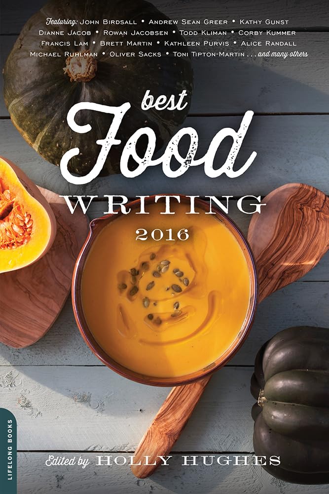 Best Food Writing 2016 - Paperback cover