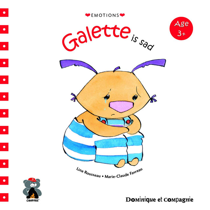 Front cover of the book 'KALYANI NAVYUG MEDIA PVT LTD Galette is Sad!' by Lina Rousseau.