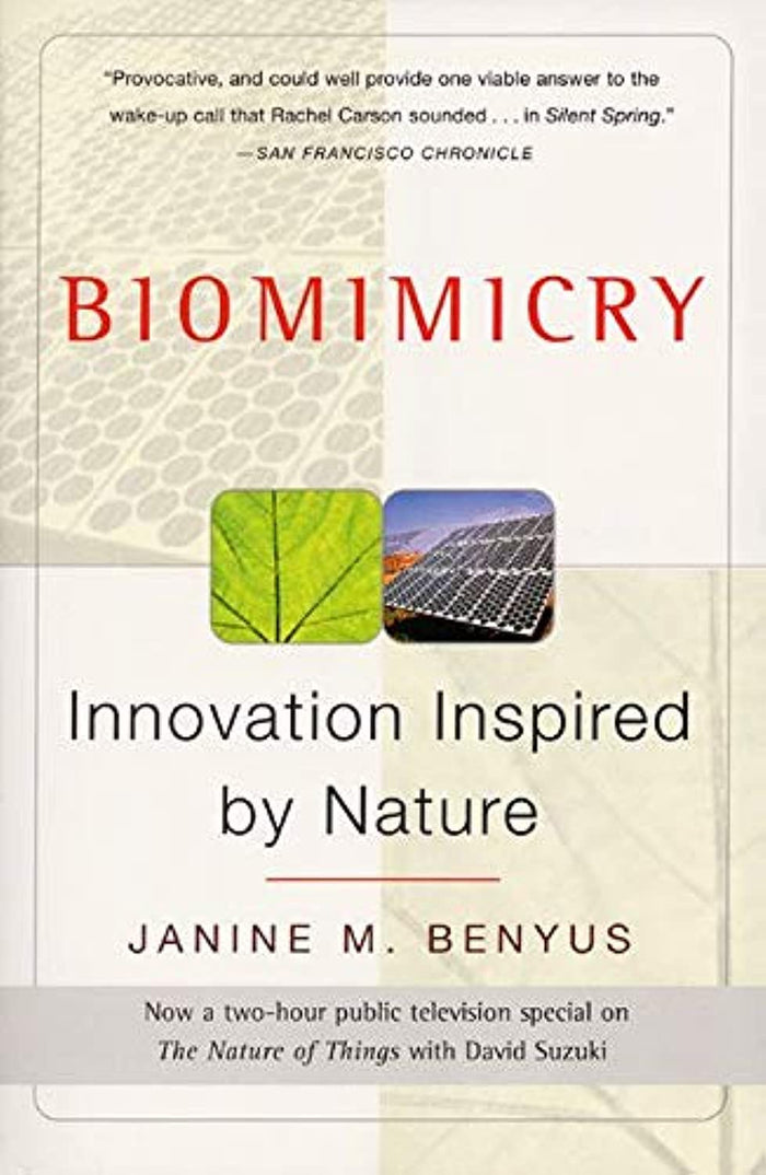 Biomimicry: Innovation Inspired by Nature by Janine M. Benyus - Paperback cover
