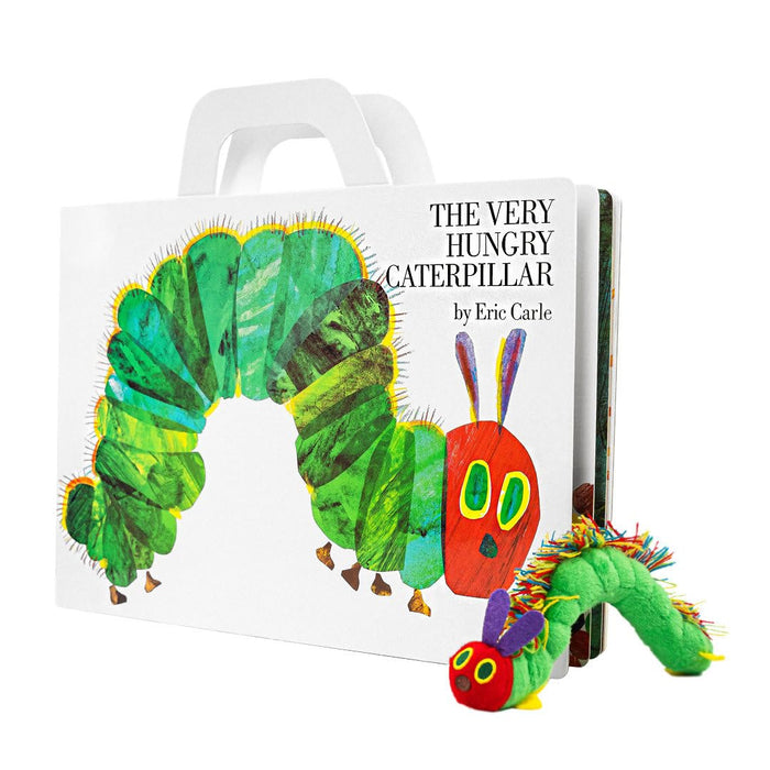 The Very Hungry Caterpillar Giant Board Book and Plush package by Eric Carle - Board Book cover