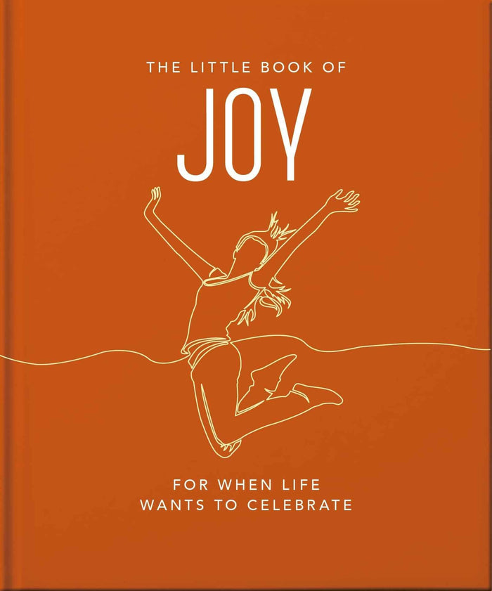 Front cover of the book 'The Little Book of Joy: For When Life Wants to Celebrate' by Orange Hippo!.