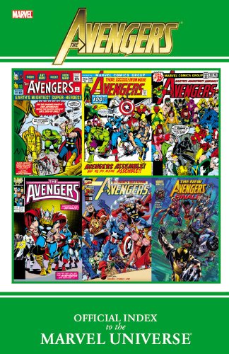 Avengers: Official Index to the Marvel Universe by Marvel Comics Group - Paperback cover