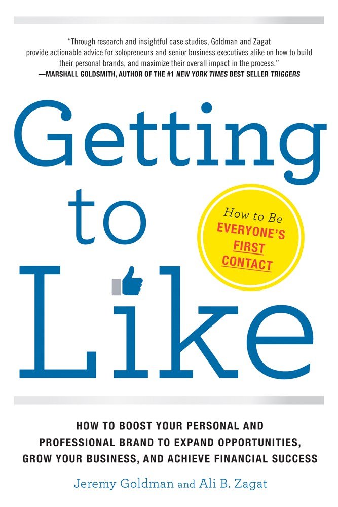 Getting to Like by Jeremy Goldman - Paperback cover