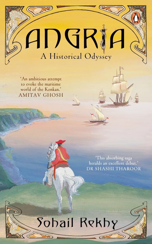 Angria (A Historical Odyssey) by Sohail Rekhy - Paperback cover
