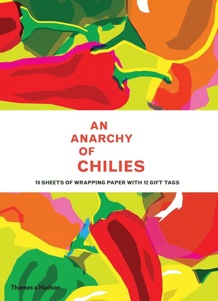 An Anarchy of Chilies Gift Wrap by Caz Hildebrand - Misc Supplies cover