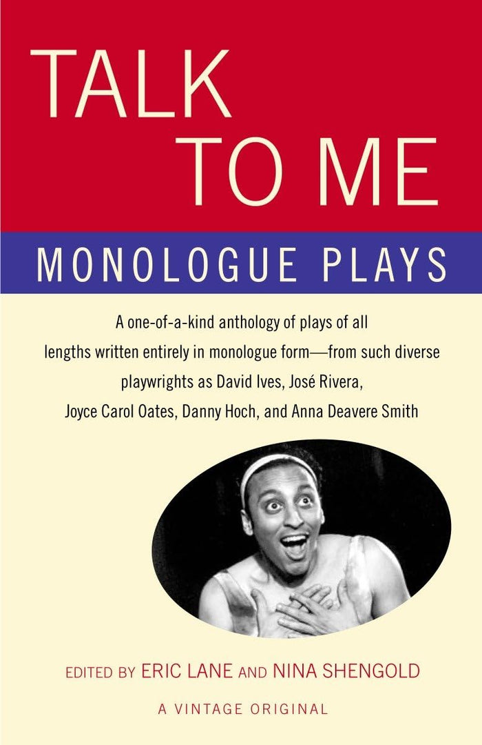 Talk to Me: Monologue Plays - Paperback cover