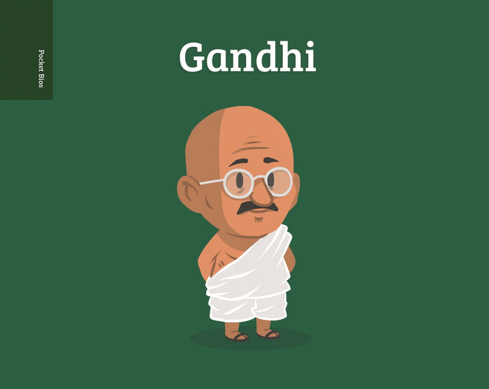 Pocket Bios: Gandhi by Al Berenger - Hardcover cover