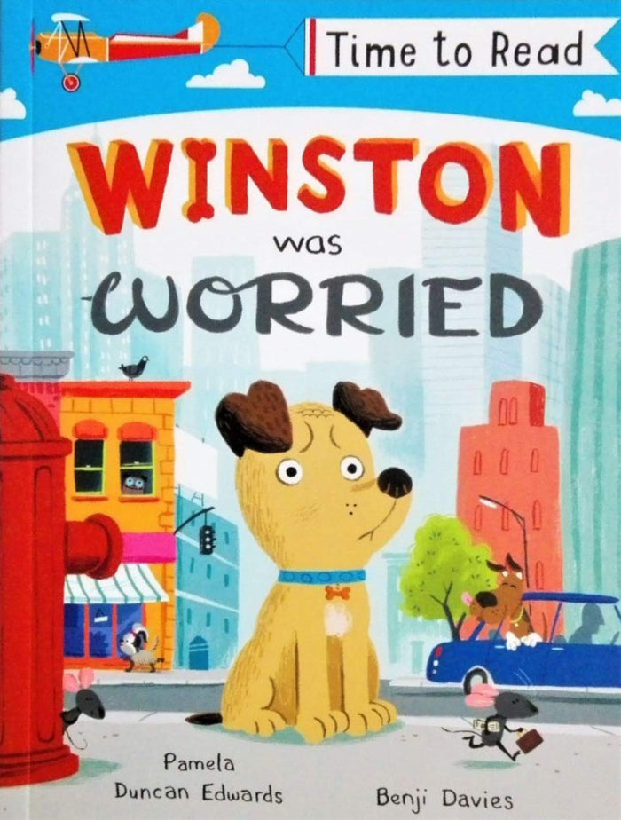 Early Reader - Time To Read: Winston Was Worried by Pamela Duncan Edwards - Paperback cover