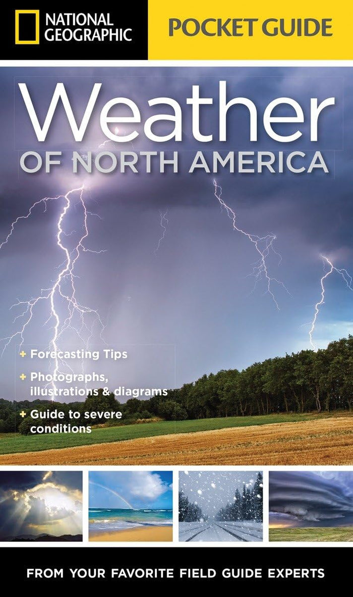 National Geographic Pocket Guide to the Weather of North America by Jack Williams - Paperback cover