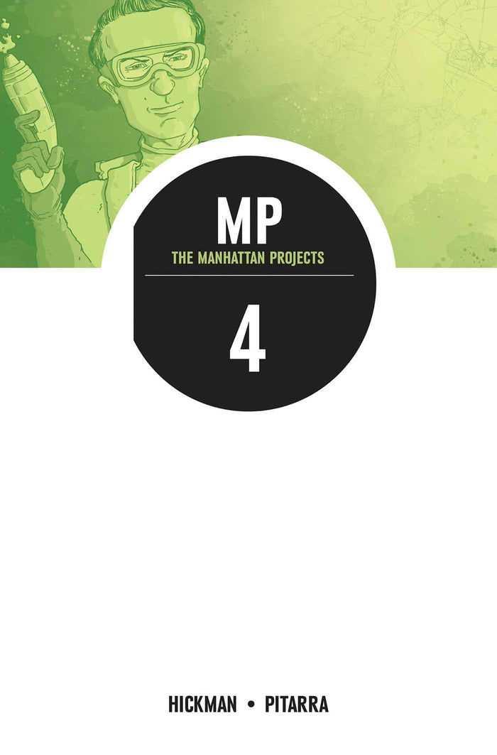 The Manhattan Projects Volume 4: The Four Disciplines by Jonathan Hickman - Paperback cover