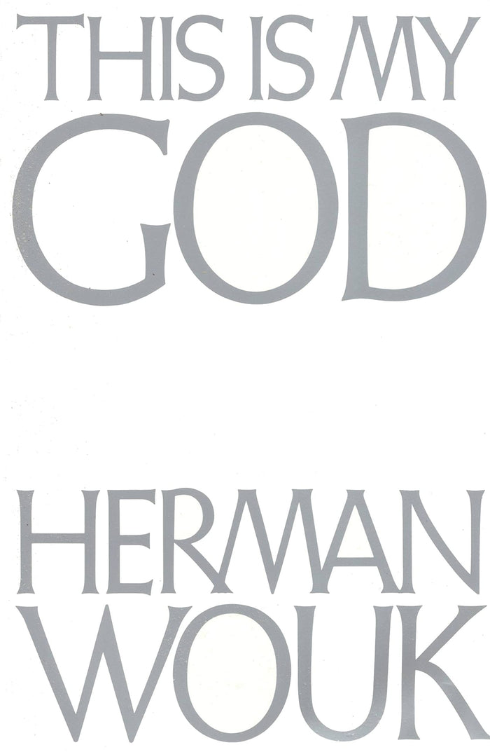This Is My God by Herman Wouk - Paperback cover