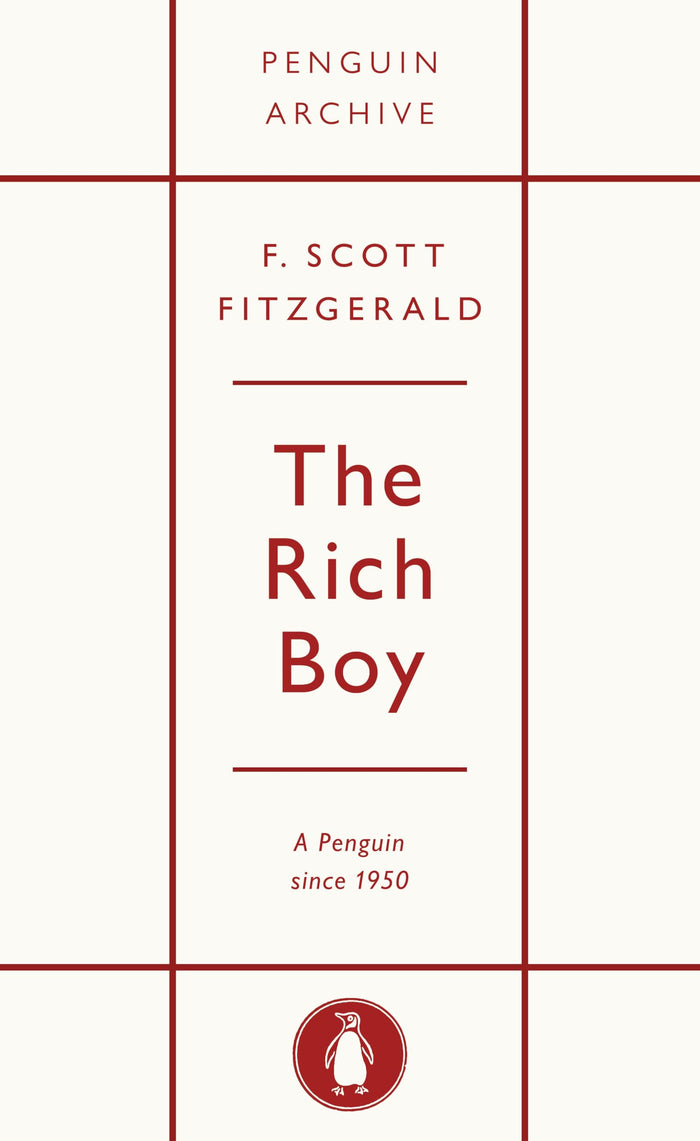 The Rich Boy by F. Scott Fitzgerald - Paperback cover