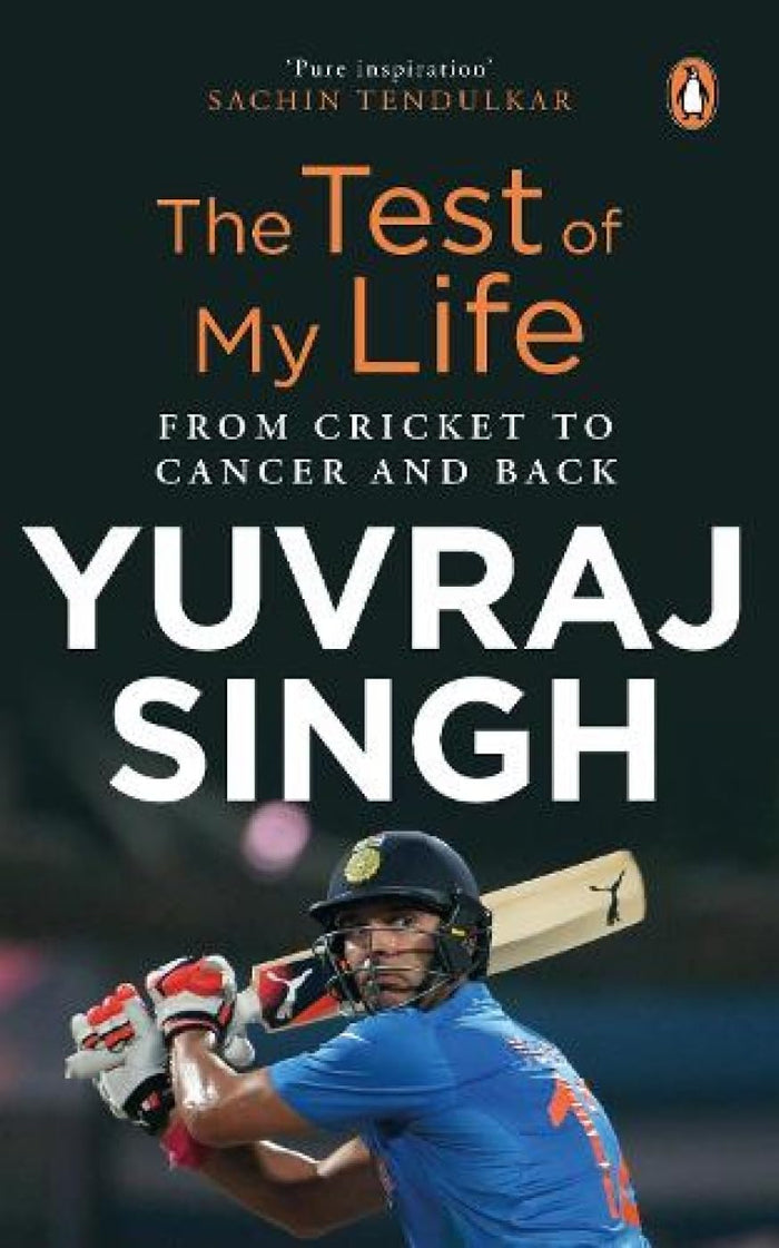 The Test of My Life by Yuvraj Singh - Paperback cover