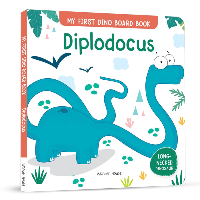 My First Dino Board Book: Diplodocus (My First Books) by Wonder House Books - Board Book cover