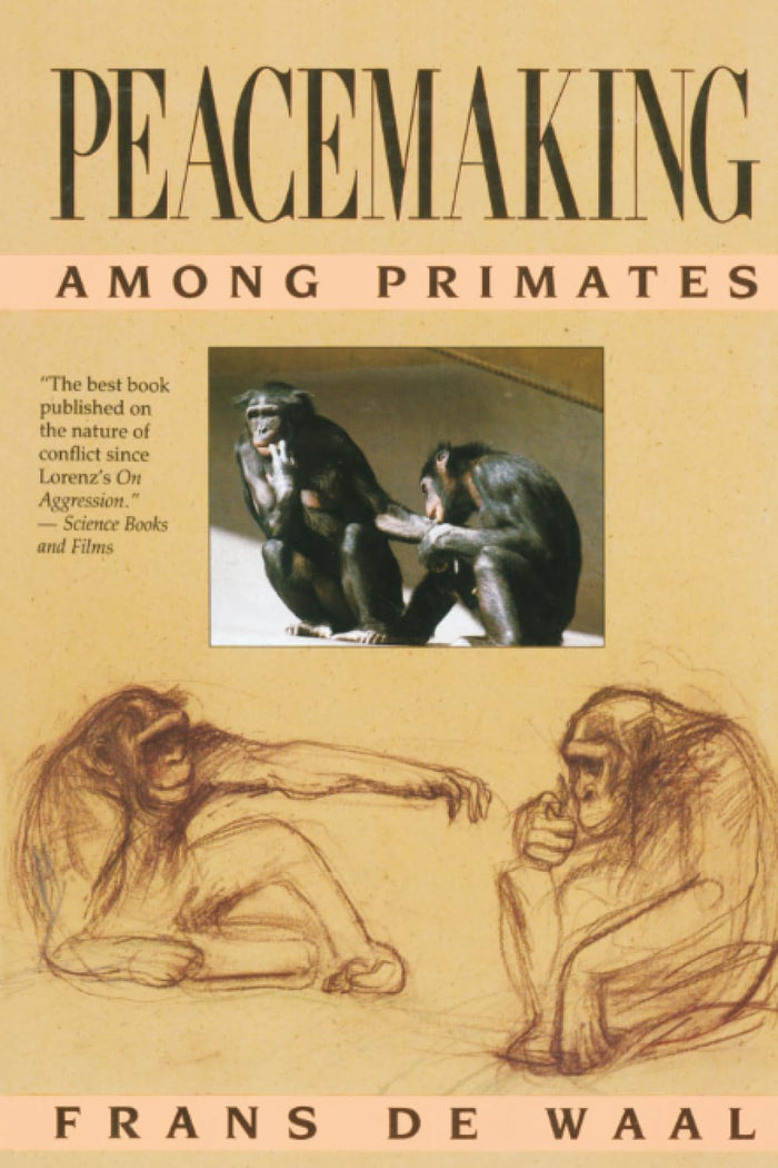 Peacemaking among Primates by de Waal - Paperback cover
