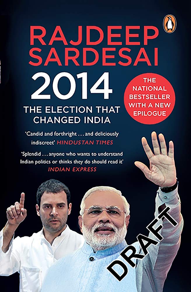 Election That Changed India by Rajdeep Sardesai - Paperback cover