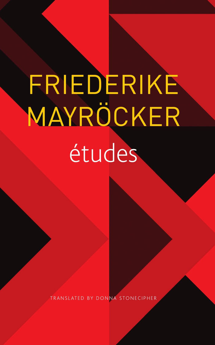 études (The Seagull Library of German Literature) by Friederike Mayröcker - Paperback cover
