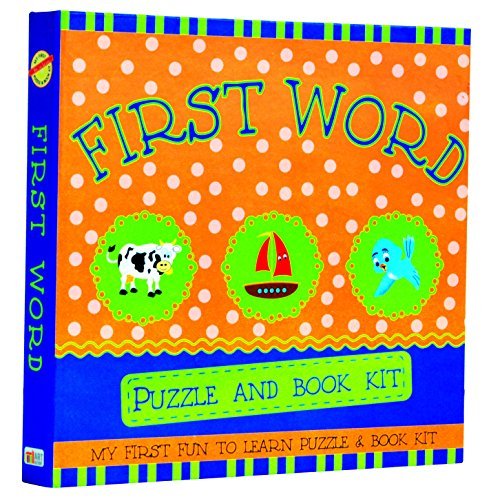 Puzzle & Book Kit: First Words - Paperback cover