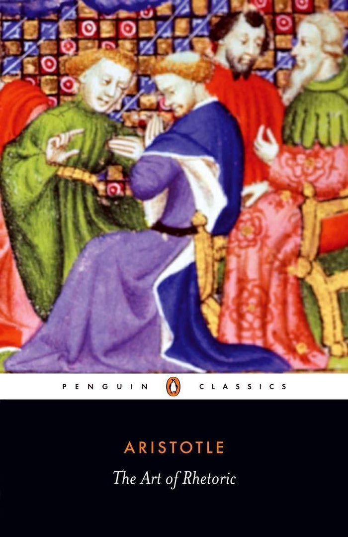 the-art-of-rhetoric by aristotle - Paperback cover