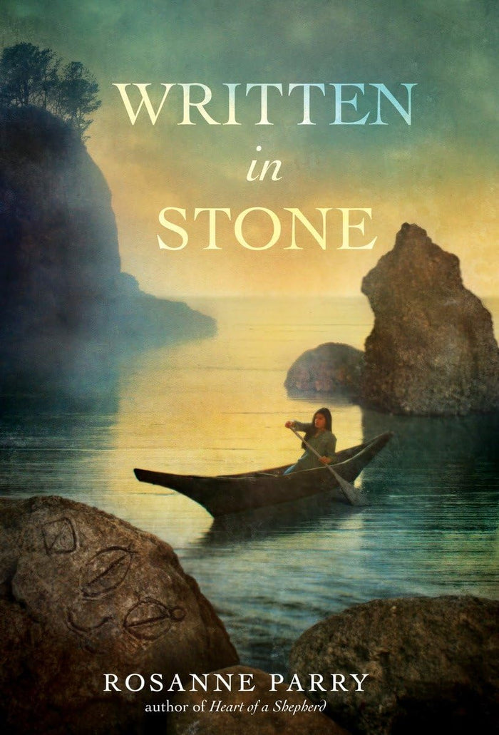 Written in Stone by Rosanne Parry - Paperback cover