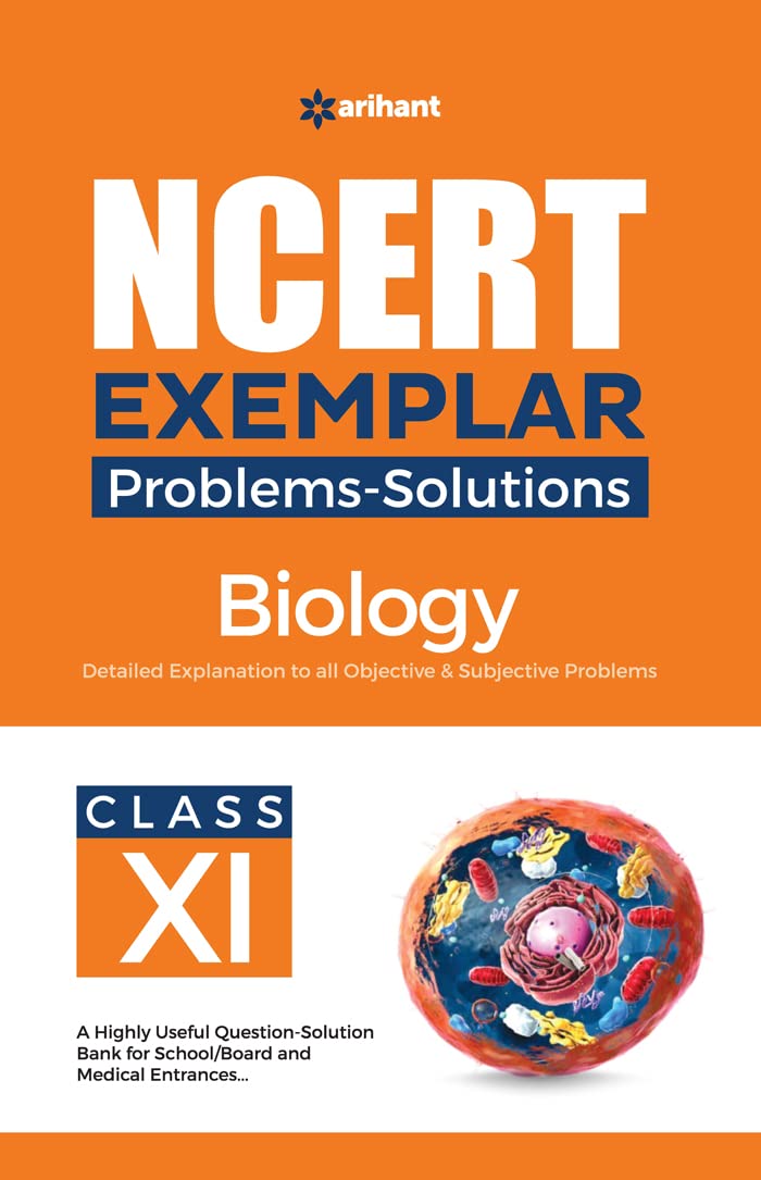 NCERT Exemplar Problems-Solutions Biology class 11th by Poonam Singh - Paperback cover