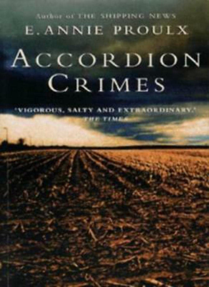 Accordion Crimes by E. Annie Proulx - Paperback cover