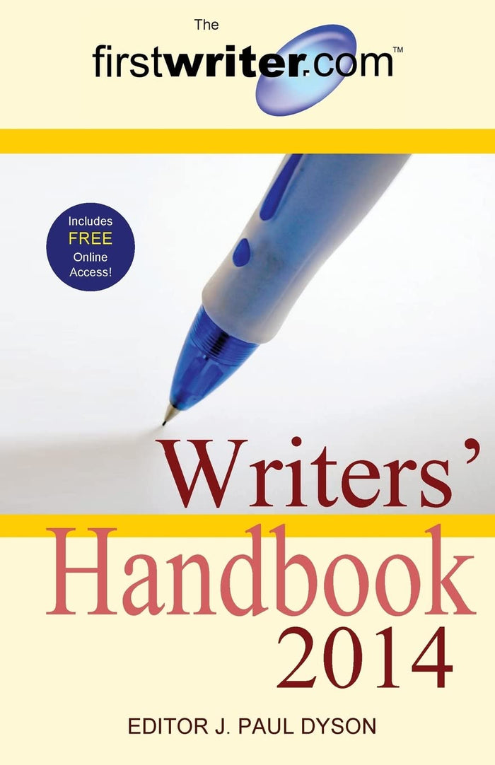The firstwriter.com Writers' Handbook 2014 by J. Paul Dyson - Paperback cover