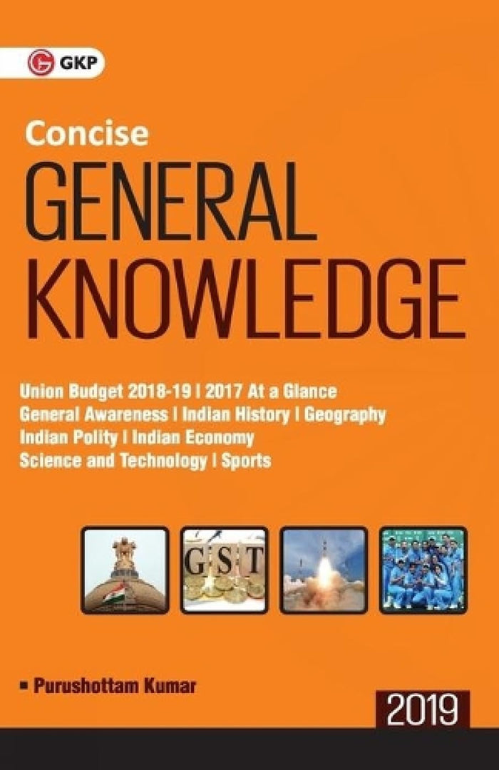 Concise General Knowledge 2019 by Purushattam Kumar - Paperback cover