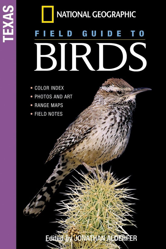 National Geographic Field Guide to Birds: Texas by Jonathan Alderfer - Paperback cover