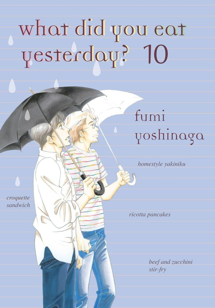 What Did You Eat Yesterday? 10 by Fumi Yoshinaga - Paperback cover