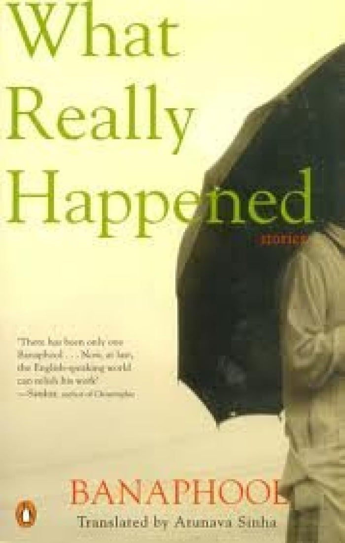 What Really Happened Stories by Banaphool - Paperback cover